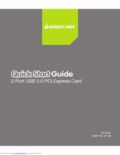 IOGEAR GIC320U Quick Start Manual