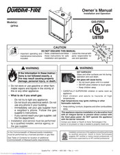 Quadra-Fire QFP44 Owner's Manual