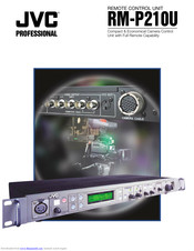 Jvc RM-P210U Quick Manual