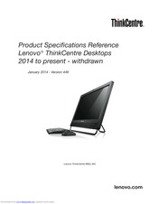 Lenovo ThinkCentre M92z AIO Specifications