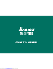Ibanez TSAI5H Owner's Manual