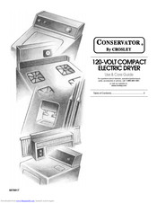 Crosley Conservator Use & Care Manual