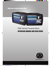 Wharfedale Pro PMX 500 Operating Manual And User Manual