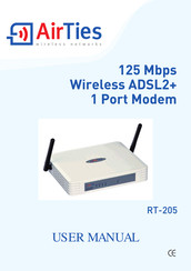 AirTies RT-205 User Manual