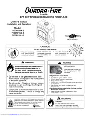 Quadra-Fire 7100FP-GD-B Owner's Manual