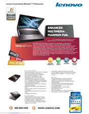 Lenovo IDEAPAD Y740 Specifications