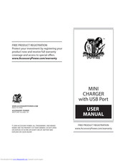 Accessory Power MINI CHARGER User Manual