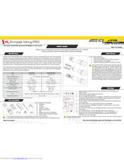 Armytek Optoelectronics Viking PRO Quick Manual