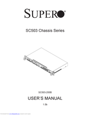 Supero SC503-200B User Manual