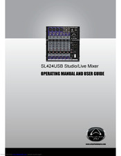 Wharfedale Pro SL424USB Operating Manual And User Manual