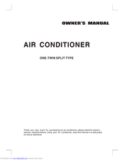 Daitsu ASD9T2 Owner's Manual