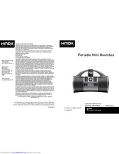 HDMX Audio HMDX-SBOX Instruction Manual
