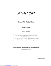 Studio Technologies 742 User Manual