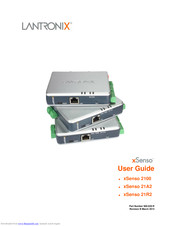 Lantronix xSenso 2100 User Manual