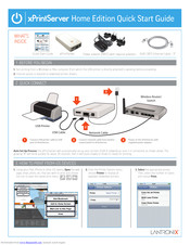 Lantronix xPrintServer Quick Start Manual