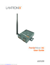 Lantronix PremierWave XC User Manual