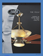 Hunter The Villa Installation And Operation Manual