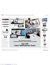 Cisco TelePresence Profile 52 Dual User Manual