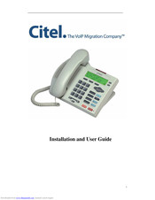 Citel C4110 Installation And User Manual