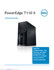 Dell PowerEdge T110 II Technical Manual