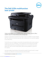 Dell 1135n Manuals Manualslib