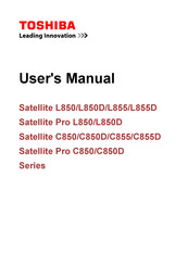 Toshiba Satellite L850 User Manual