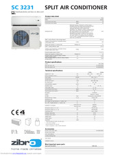 Zibro SC 3231 Datasheet