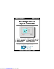 ICP TSTAT0711 Owner's Manual