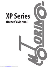 Greenwit Technologies MOTORINO XP SERIES Owner's Manual