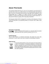 Cortelco EXP39 User Manual