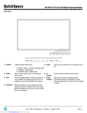 HP XG826AA Specification