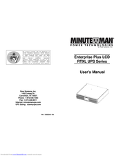 Para Systems E1500RTXLT2U User Manual