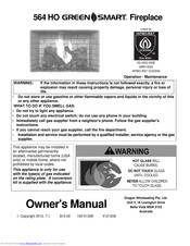 Travis Industries 564 HO Green Smart Owner's Manual