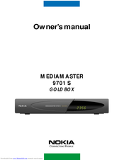 Nokia MEDIAMASTER 9701 S GOLD BOX Owner's Manual