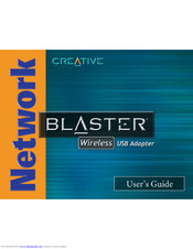 Creative Network Blaster CW2230 User Manual