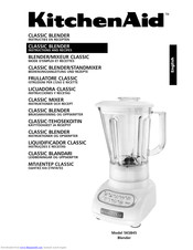 KitchenAid 5KSB45 Instructions And Recipes Manual