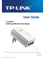 Tp Link TL-PA2030 User Manual