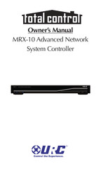 Universal Remote Control total control MRX-10 Owner's Manual