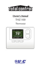 Universal Remote Control total control THZ-100 Owner's Manual