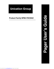 Unication Group NP88 POCSAG User Manual