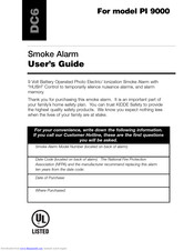 Kidde PI9000 User Manual