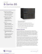 Extreme Networks B5K125-48 Datasheet