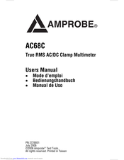 amprobe ac68C User Manual