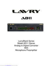 Lavry AD11 Manual