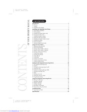 Uniden XS9800 Owner's Manual