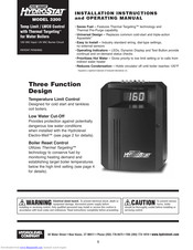 Hydrolevel Company Fuel Smart HydroStat 3200 Installation Instructions And Operating Manual