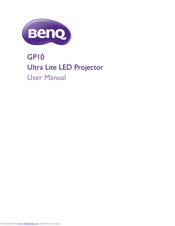 BenQ GP10 User Manual