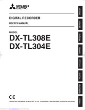 Mitsubishi Electric DX-TL308E User Manual
