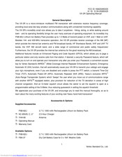 Vertex Standard VX-3R Operating Manual