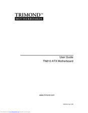 Mitsubishi Electric TN810 ATX User Manual
